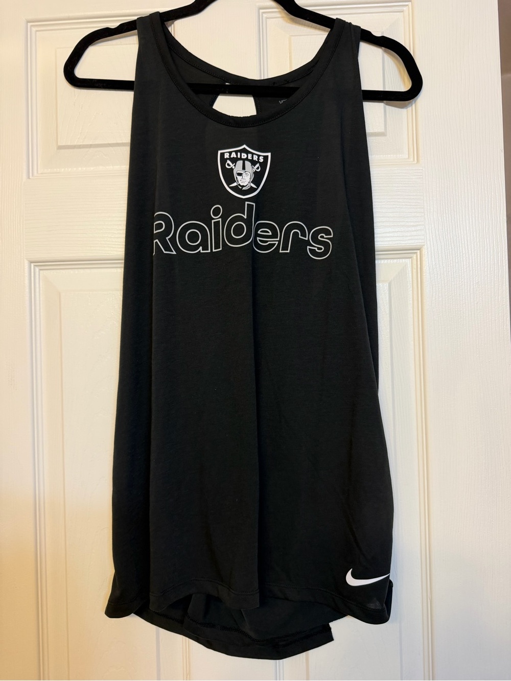 Nike Black Raiders Women's Tank Top